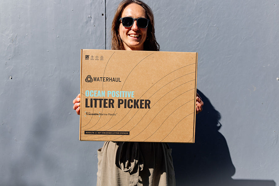 Recycled plastic Litter Picker - Adults 33"