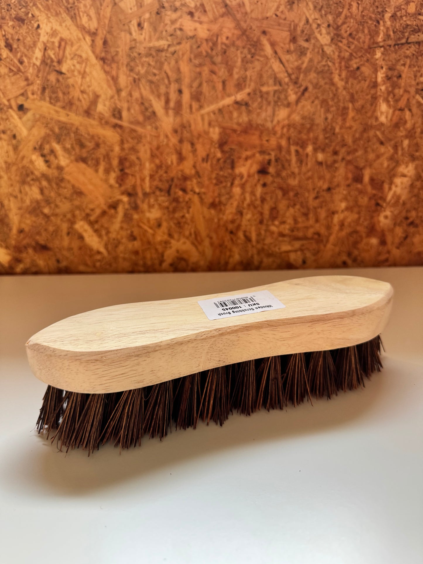 plastic free scrub scrubbing brush natural fibre