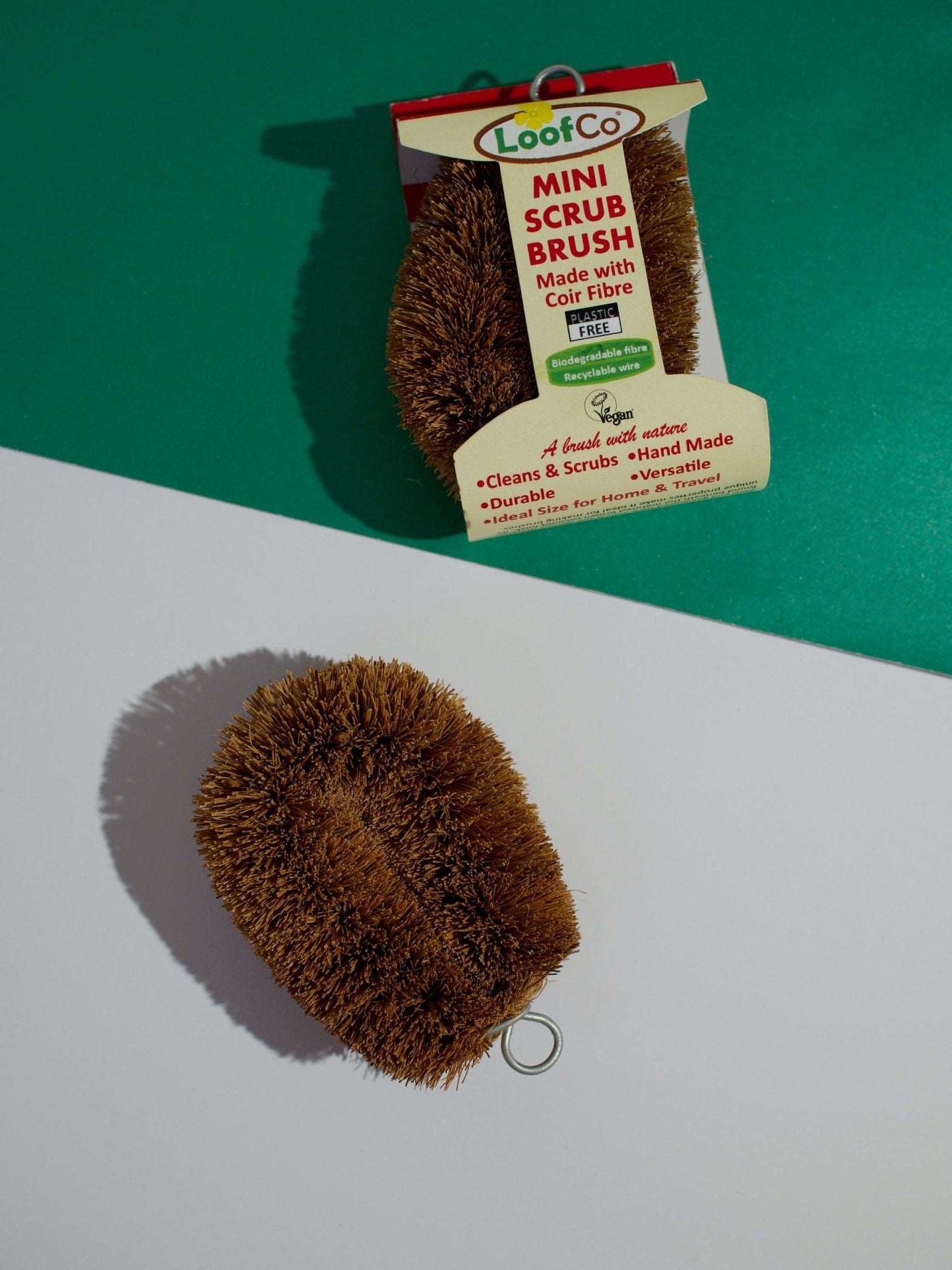 Mini Scrubbing brush - Mix Clean Green