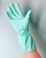 Natural Latex gloves - Mix Clean Green