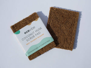 Non-scratch Coconut scrub pad - Mix Clean Green