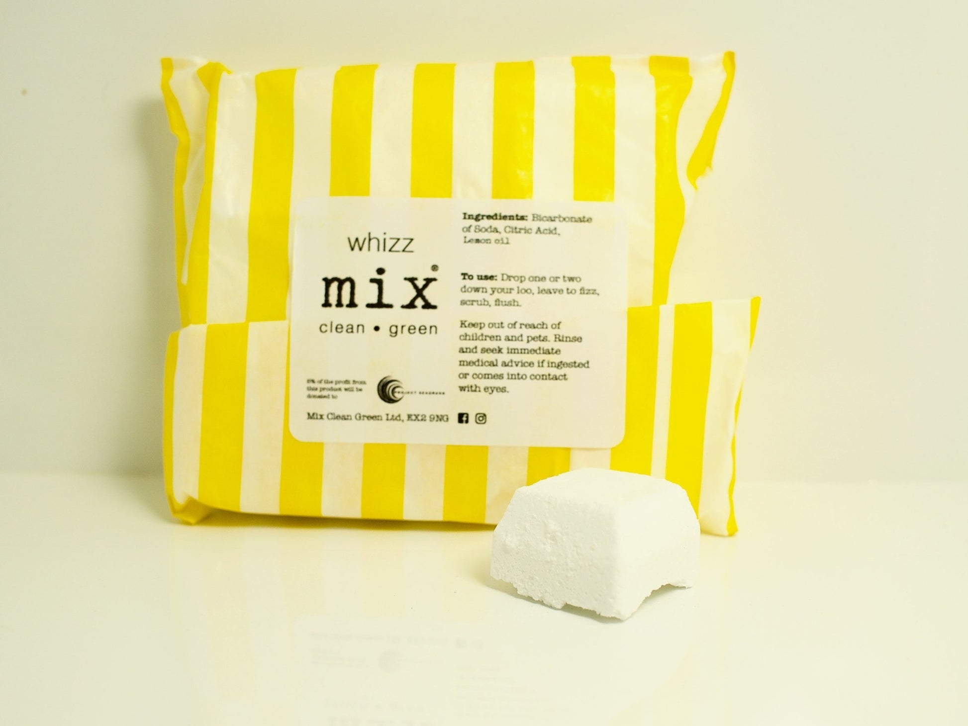 Whizz Mix toilet bombs - Mix Clean Green