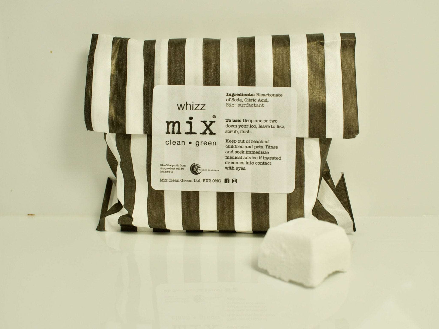 Whizz Mix toilet bombs - Mix Clean Green