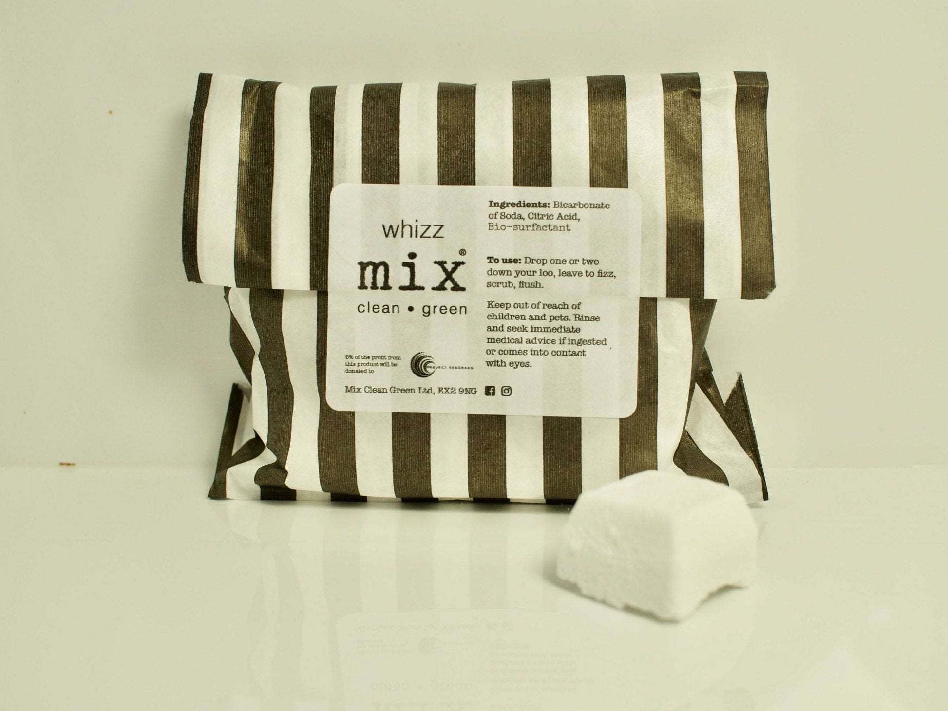 Whizz Mix toilet bombs - Mix Clean Green
